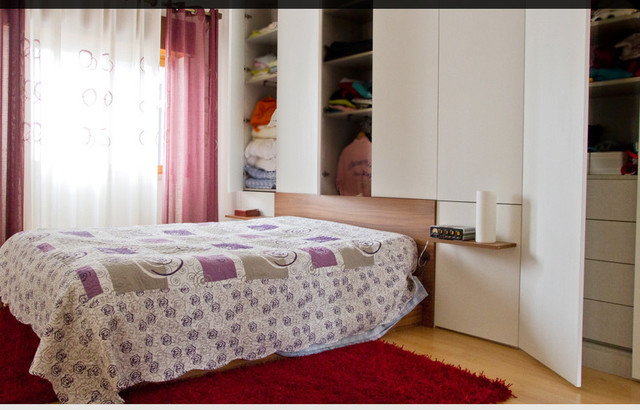 Bespoke bedroom with loads of storage modern-bedroom
