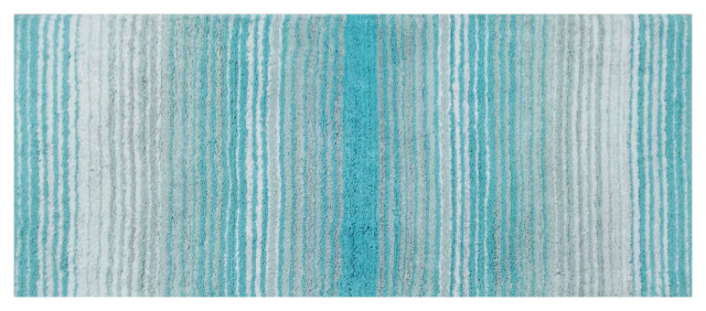 turquoise bath mat