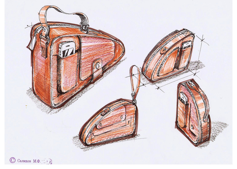 мужской клатч