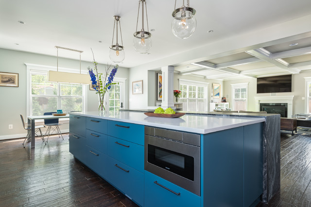 Elegant Family Kitchen In Arlington Va Modern Kuche