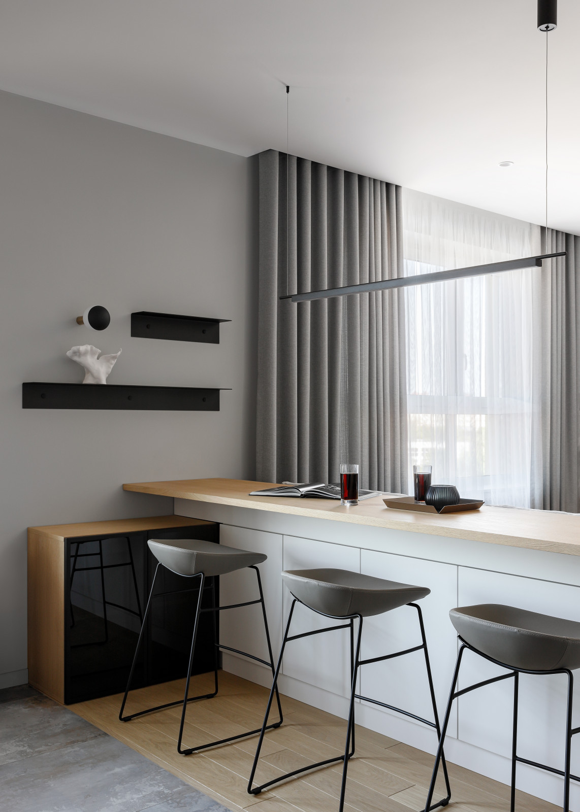 Light midecentury apartment / Квартира с легким флером midcentury