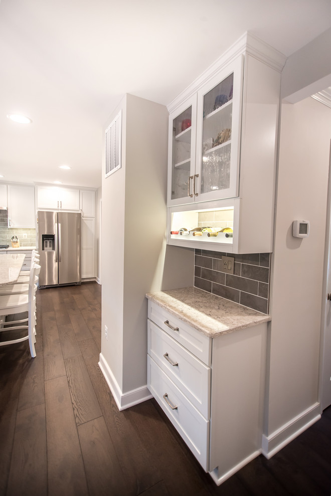 Inspiration for a transitional kitchen remodel in Baltimore