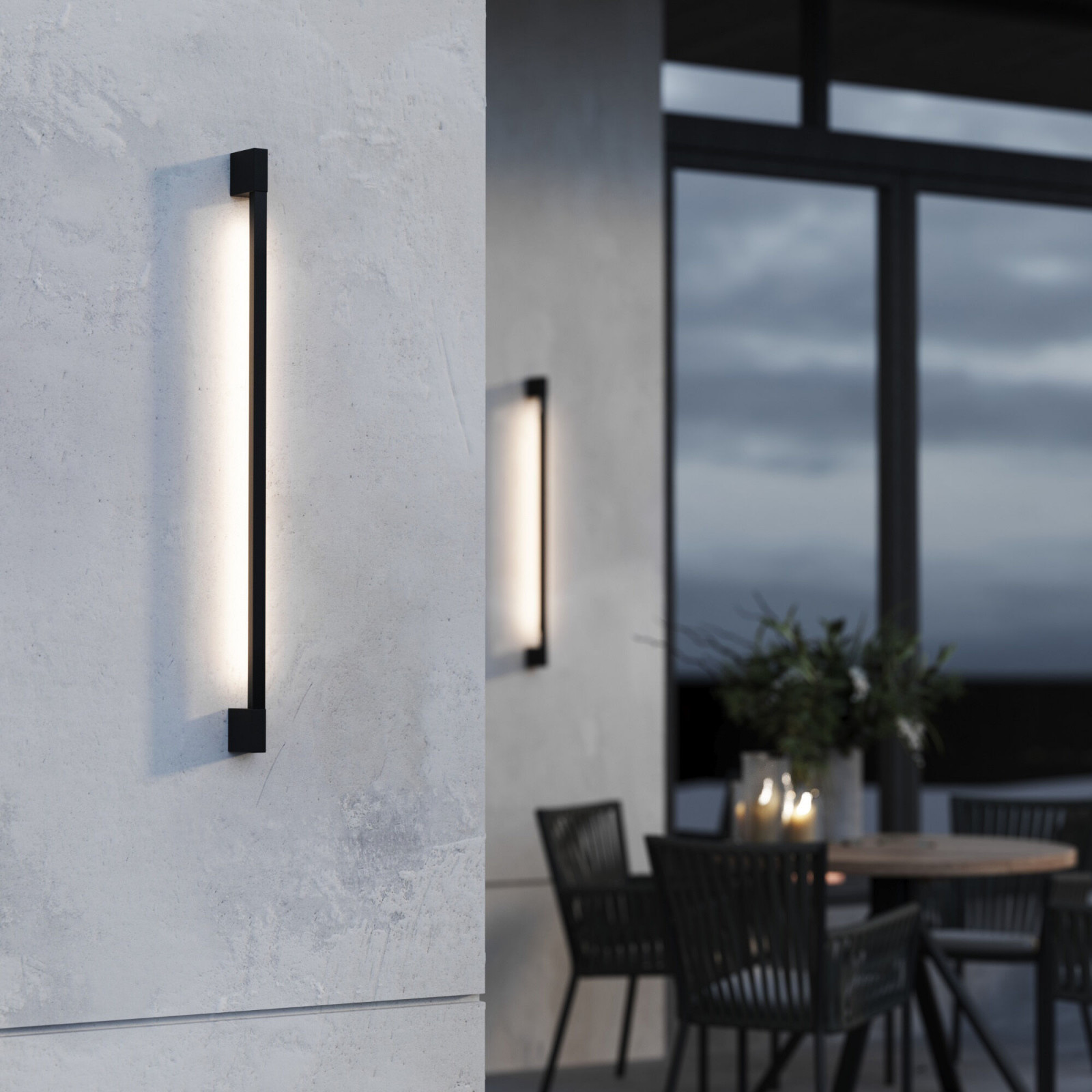 Светильник садово-парковый Argos 8W 4000K черный