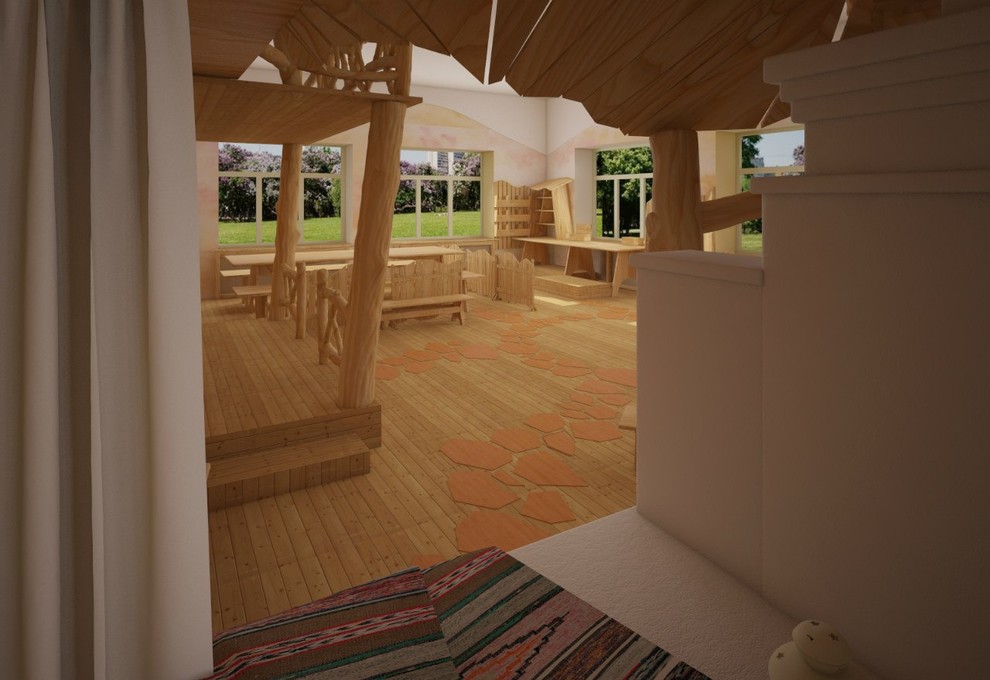 Дизайн-проект интерьера для частного детского садика