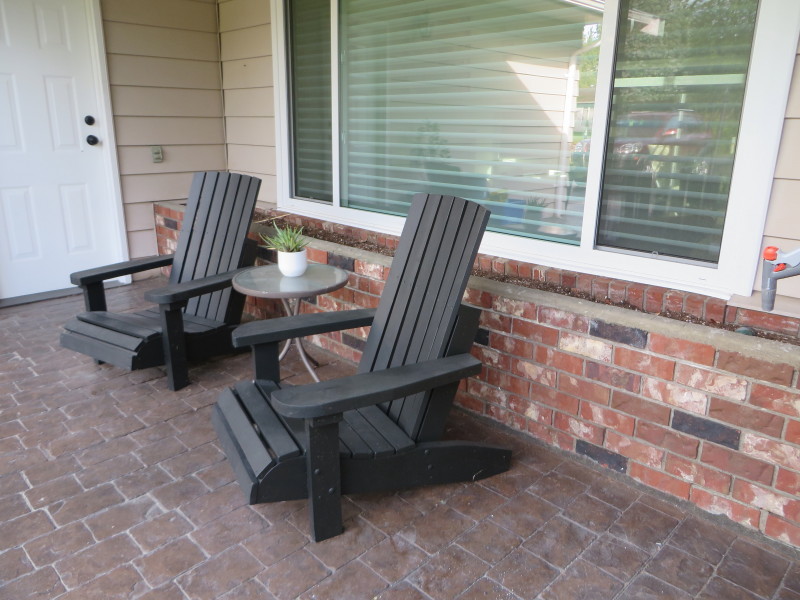 Ideas for brick planter attached to house