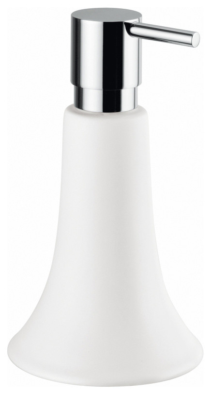 Bolt 3234 Soap Dispenser in Ceramic White
