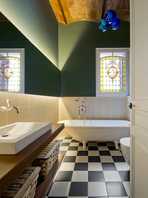 D&Uacute;PLEX LESSEPS eclectic-bathroom
