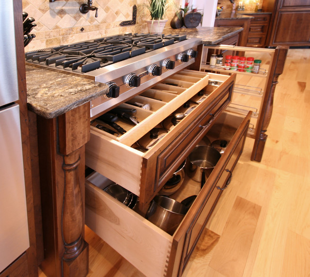 Walker Woodworking Custom Traditional Kitchen Charlotte
