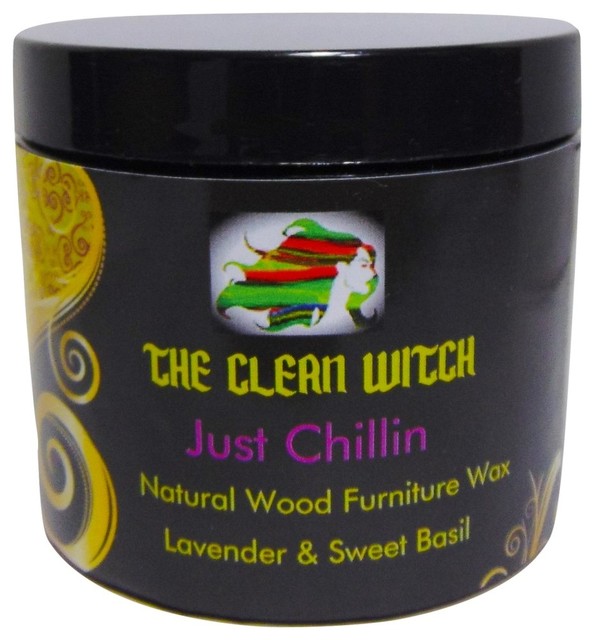 Just Chillin Natural Wood Furniture Wax, Lavender Sweet Basil
