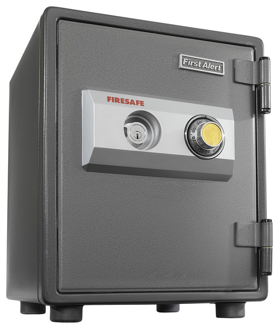 First Alert .80 Cubic Foot Gray Steel Fire Safe with Combination Lock