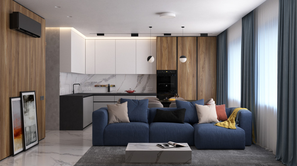 Дизайн проект квартиры в ЖК "Феникс" 140 кв.м.