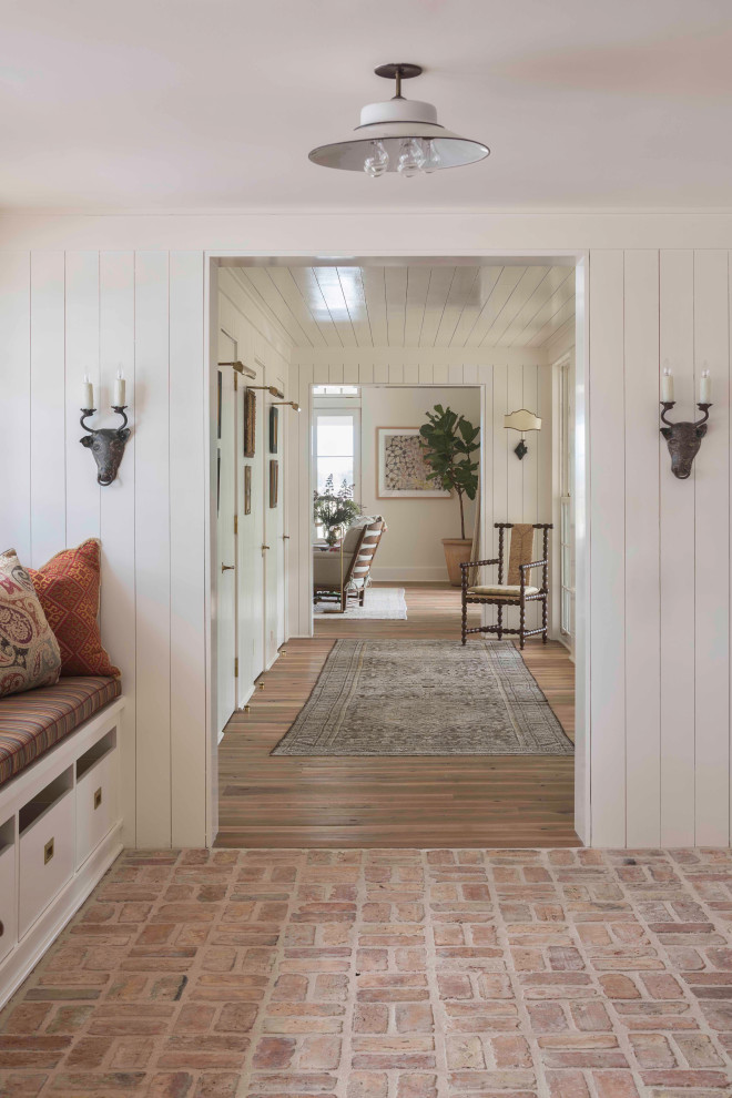 Hallway - rustic hallway idea