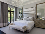 Transitional Bedroom by Andrea Lecusay Interiors, Inc.