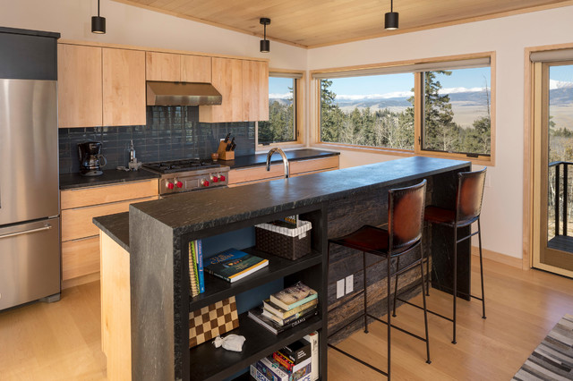 Stanley Ridge Shed contemporain-cuisine
