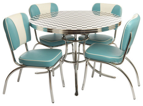 retro table and chairs 1950s for sale