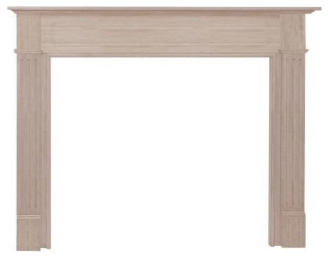 Pearl Mantels The Williamsburg 48" Fireplace Mantel - Unfinished
