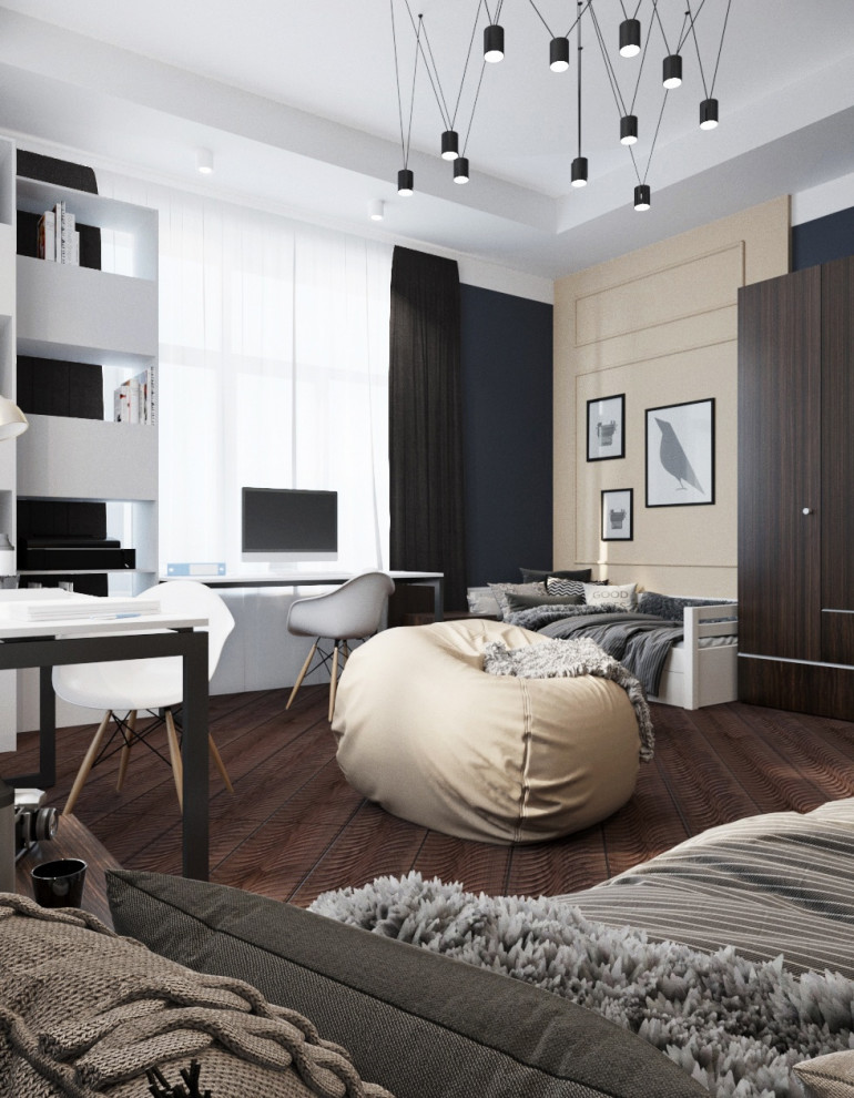 Детская комната для двух близнецов