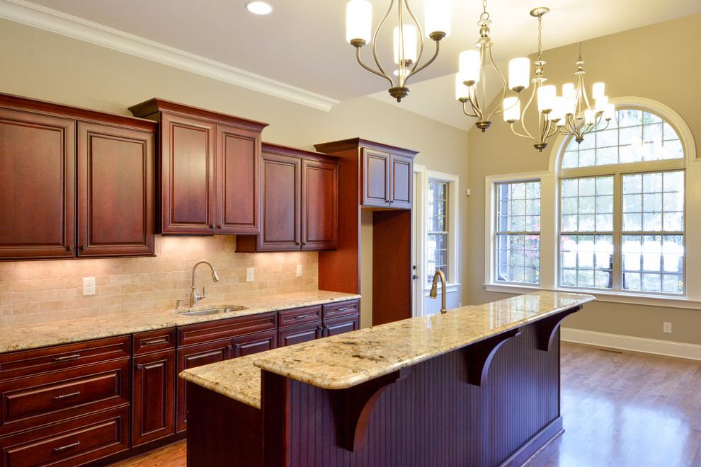 Transitional kitchen in Raleigh.