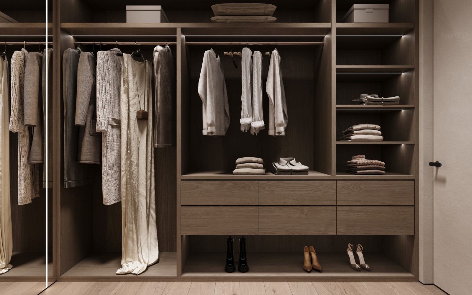 Коттедж (240 кв). Спальня