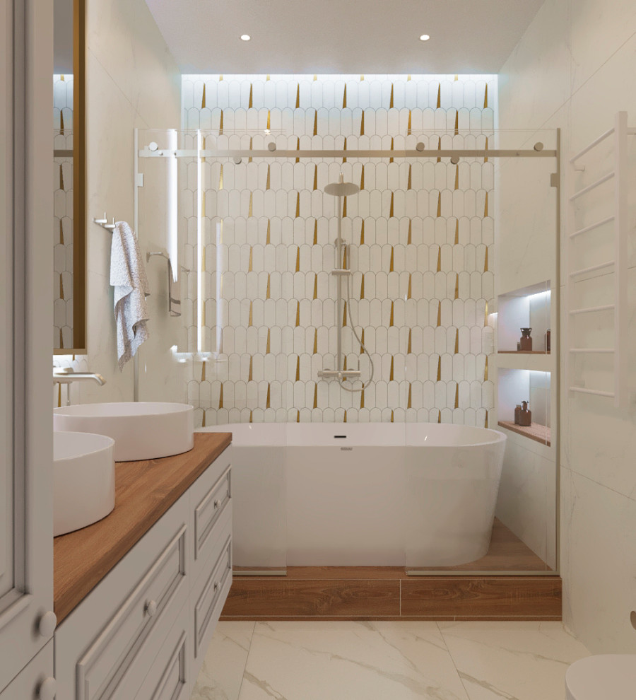 Квартира в стиле неоклассика в ЖК FAMILIA