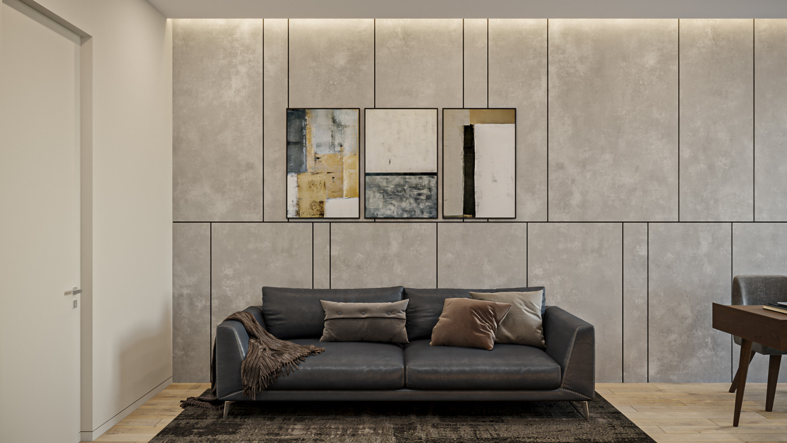 Дизайн интерьера индивидуального жилого дома. КП "Павлово"