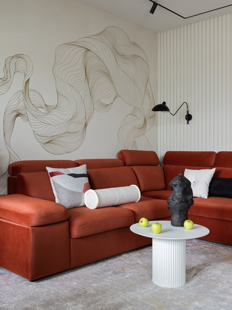 Дизайн-проект квартиры 100м² для семьи с двумя детьми