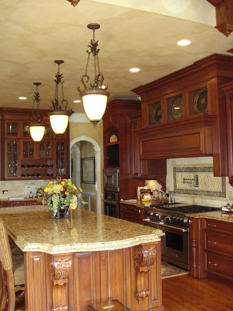Faux Finish in Kitchen Walls & Ceiling