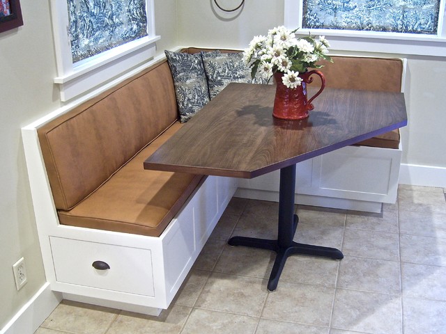 Corner Banquette and Table - Traditional - Dining Tables - Denver - by ...