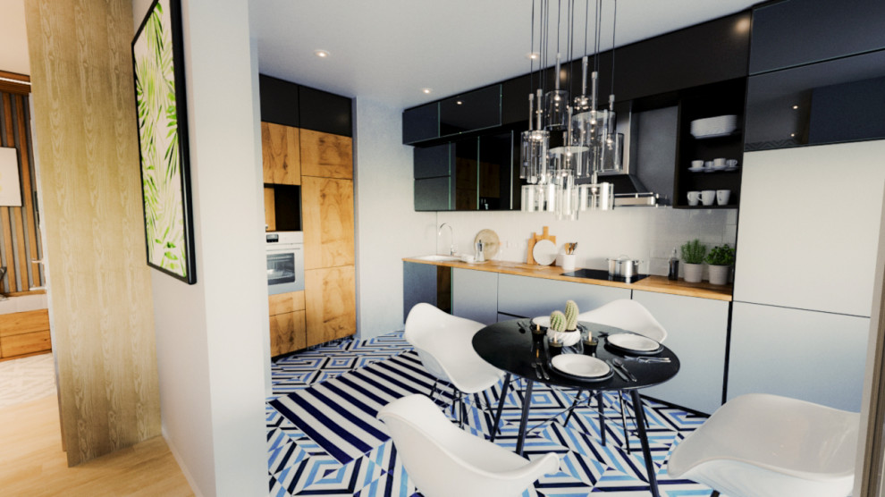 Дизайн и ремонт трехкомнатной квартиры м. Рассказовка