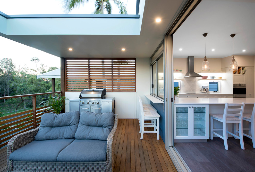 Transitional balcony in Newcastle - Maitland.