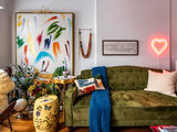 Eclectic Living Room by Guta Louro Designs