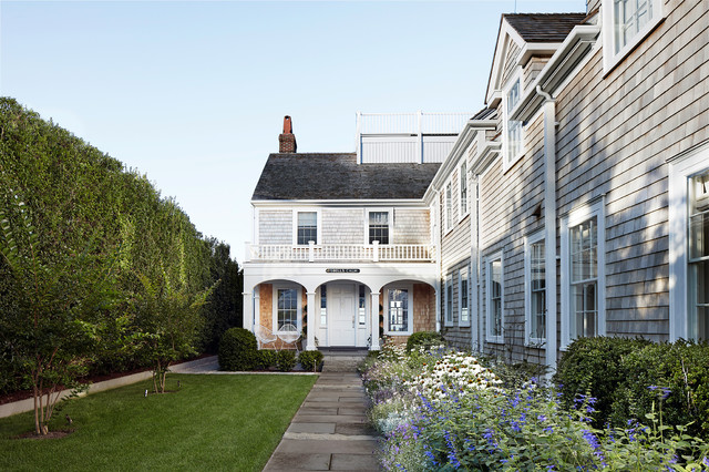 Beach Style Exterior maritim-fasad