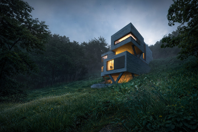 V-Stack Haus trendy-hus-og-facade