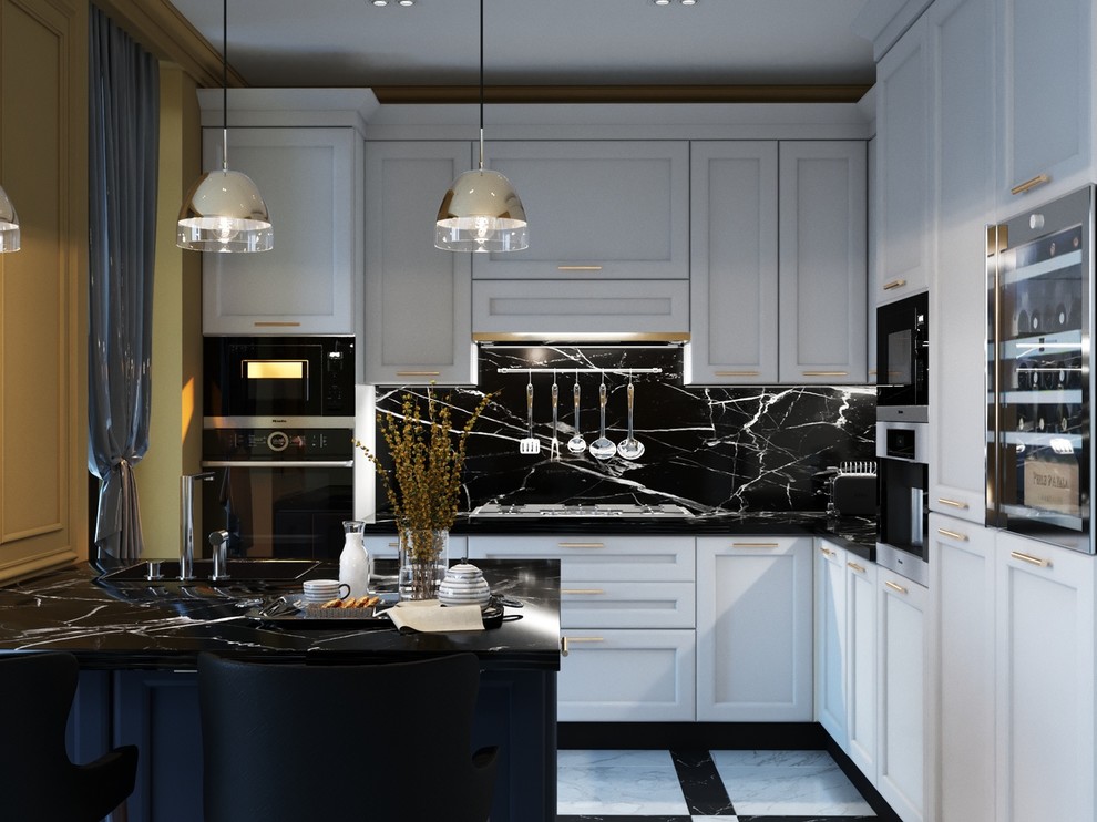 Коттедж в п. Юбилейный 160м2 во французском стиле Арт-Деко