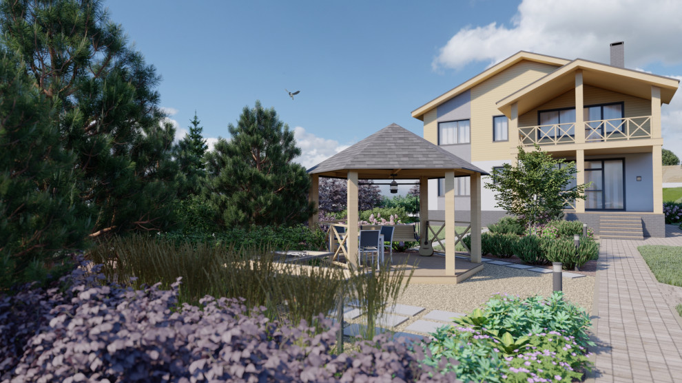 Лиловый холм