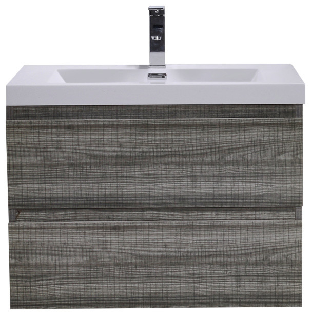 Modern Bathroom Vanities Los Angeles mob 30" wall mounted modern bathroom vanity with reeinforc Modern Bathroom Vanities Los Angeles mob 30" wall mounted modern bathroom vanity with reeinforc