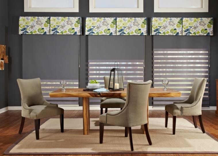 Dining room - transitional dining room idea in Phoenix