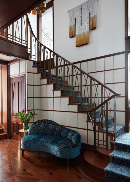 Upper West Side Residence classique-chic-escalier