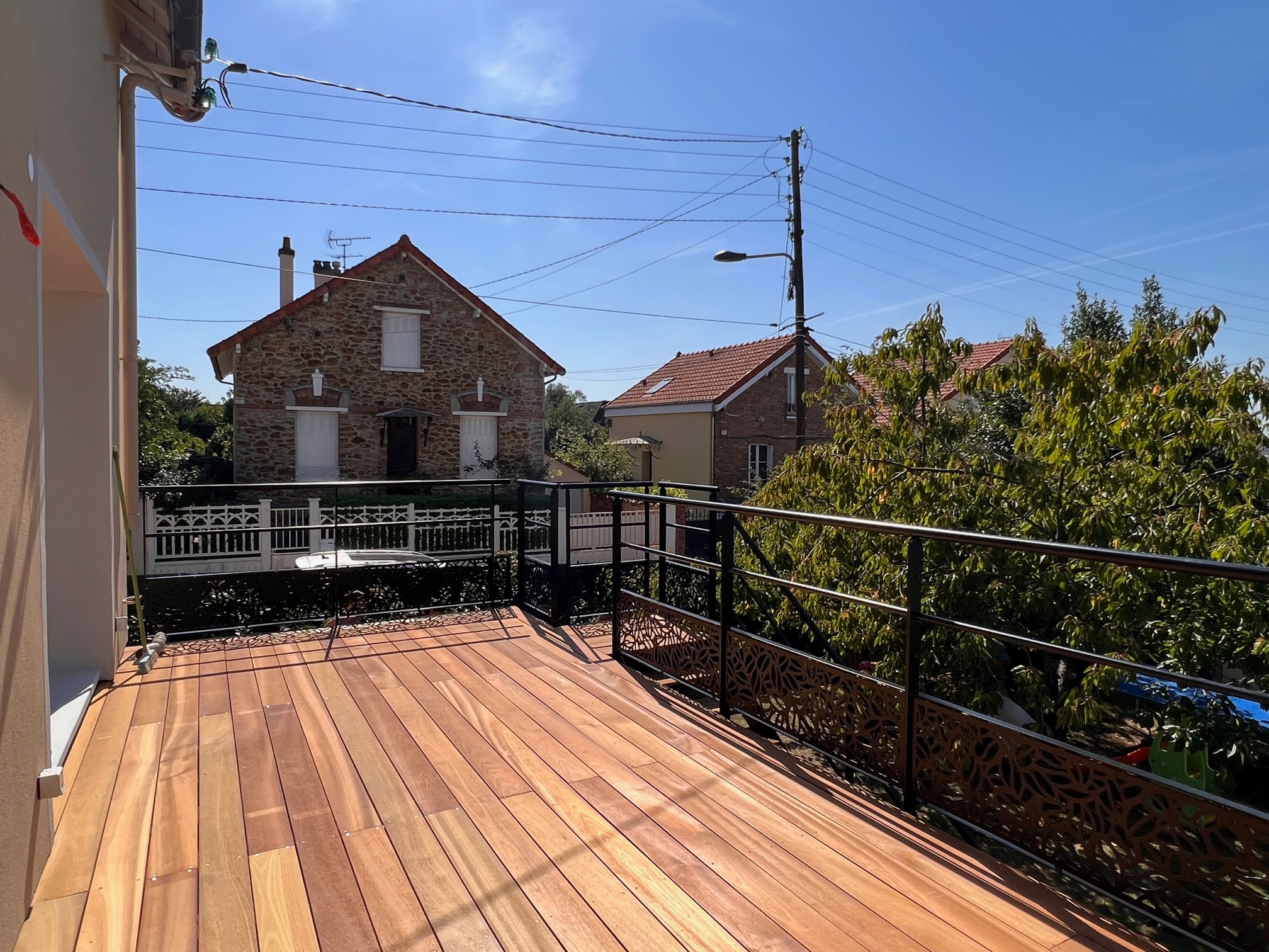 Terrasse surélevée