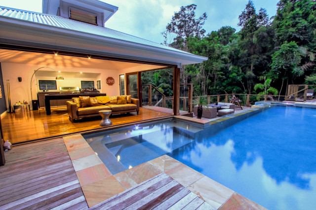 Private Retreat moderne-pool