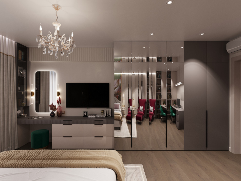 Дизайн проект квартиры 90 м2 с детской комнатой