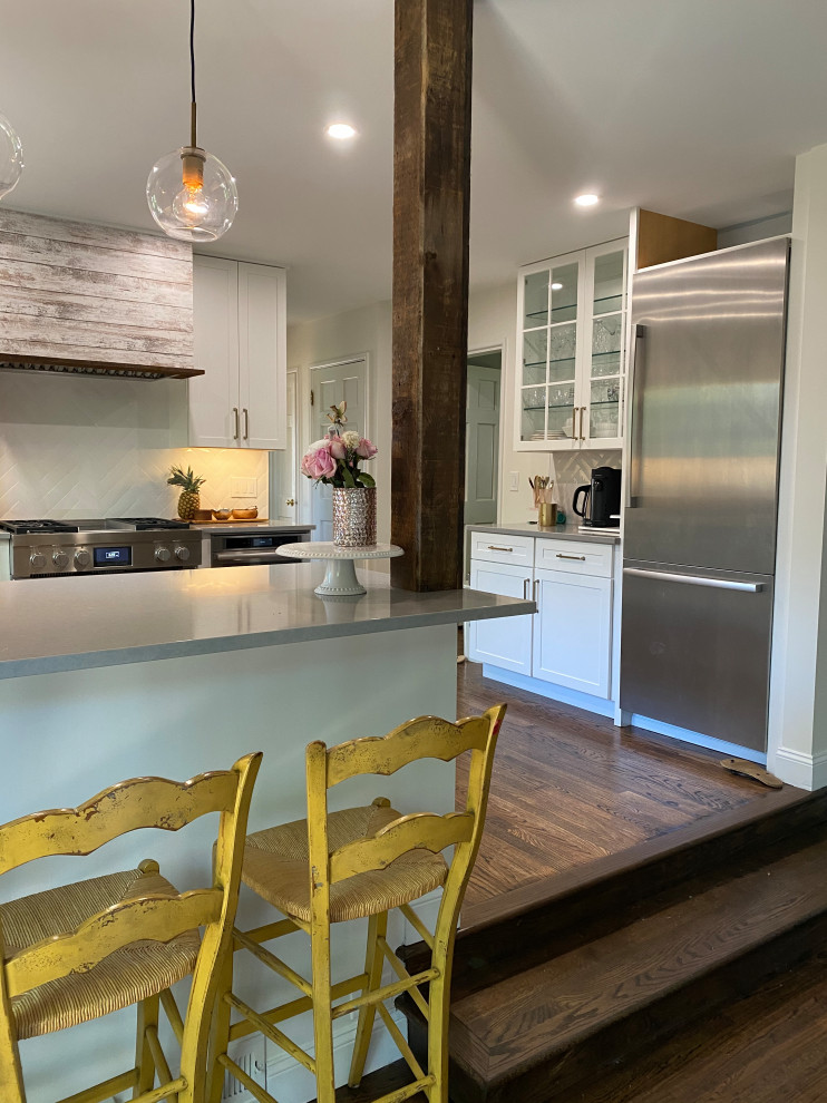 Inspiration for a transitional kitchen remodel in Chicago
