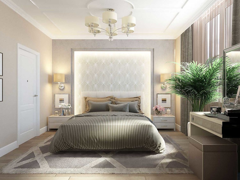 Проект квартиры. Мосфильмовская. Площадь: 136 м2.