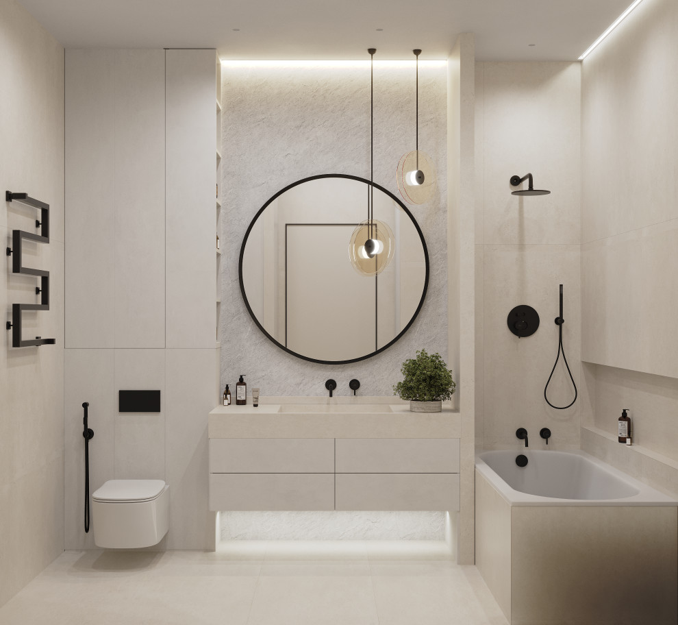 Дизайн-проект 1-комнатной квартиры. ЖК Атмосфера в центре