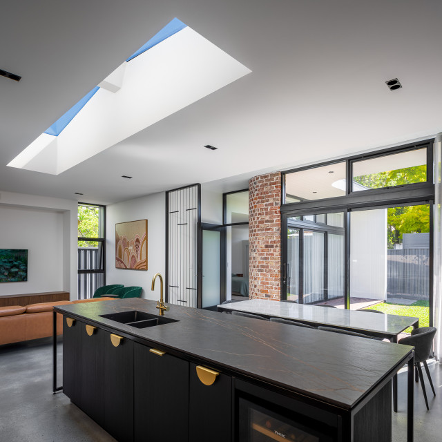 The Boulevarde Addition contemporary-kitchen
