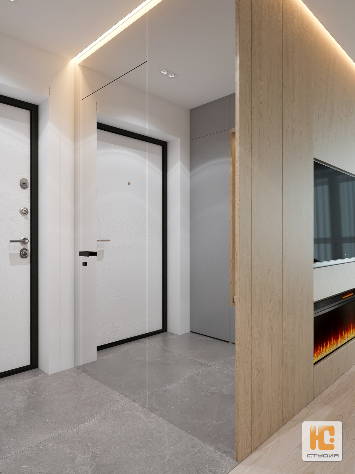 Дизайн-проект квартиры 84.00 м/кв