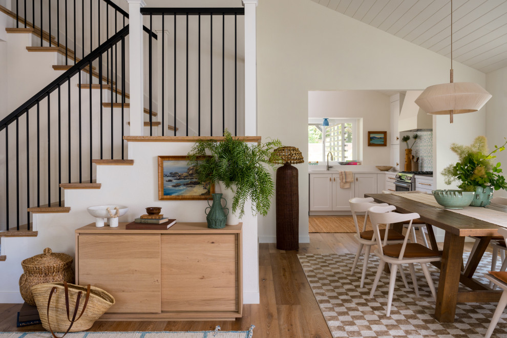Eclectic home design photo in San Diego