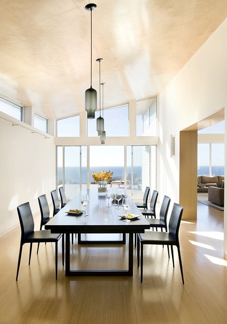 Modern Beach Home Dining minimalistisch-esszimmer