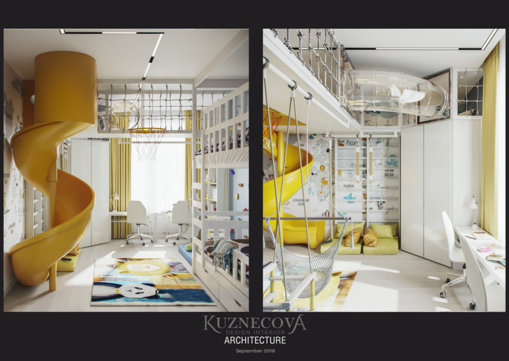 Дизайн проект квартиры 85 кв.м.