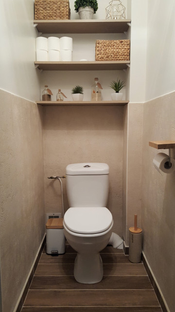 Appartement contemporary-powder-room